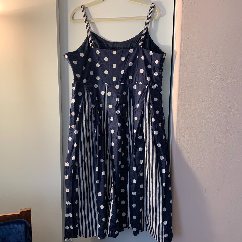 Modcloth  Celebrated Style Fit and Flare Midi Dress, sz 20 - Picture 4 of 5